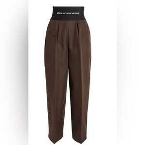Alexander Wang logo waistband trouser size 2